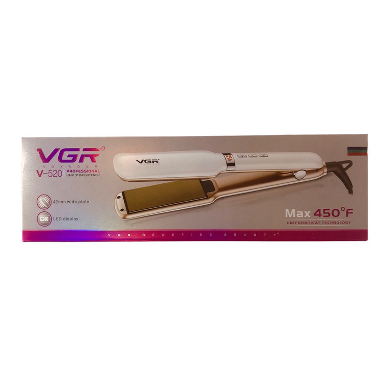 اتو مو وی جی ار مدل V-520 🔥 پک اصلی ارسال با پست پیشتاز 📦و تحویل فوری یک روزه به پست📥 ، همراه بسته بندی ضد ضربه 📦، محصول کاملآ پلمپ و وکیوم با جعبه سالم بدون آسیب 🎁و هفت روز ضمانت بازگشت وجه درصورت عدم رضایت 🔃✅