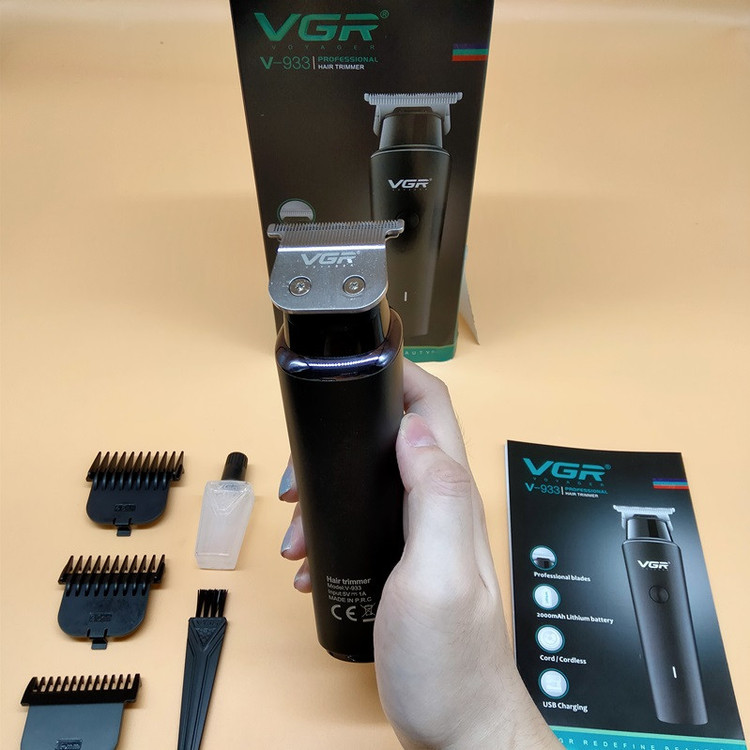 ماشین اصلاح موی سر و صورت وی جی ار مدل V-933 🔥 پک اصلی ارسال با پست پیشتاز 📦و تحویل فوری یک روزه به پست📥 ، همراه بسته بندی ضد ضربه 📦، محصول کاملآ پلمپ و وکیوم با جعبه سالم بدون آسیب 🎁و هفت روز ضمانت بازگشت وجه درصورت عدم رضایت 🔃✅