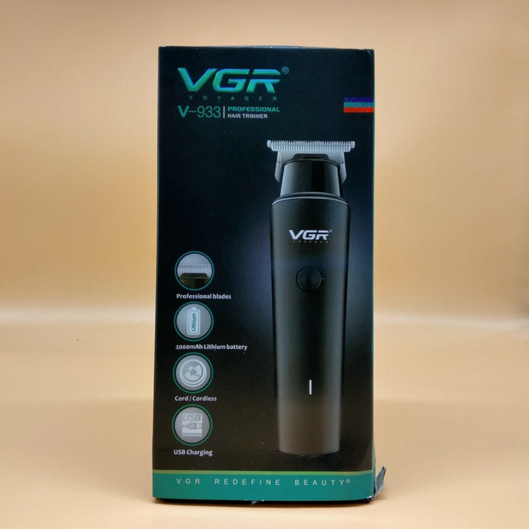 ماشین اصلاح موی سر و صورت وی جی ار مدل V-933 🔥 پک اصلی ارسال با پست پیشتاز 📦و تحویل فوری یک روزه به پست📥 ، همراه بسته بندی ضد ضربه 📦، محصول کاملآ پلمپ و وکیوم با جعبه سالم بدون آسیب 🎁و هفت روز ضمانت بازگشت وجه درصورت عدم رضایت 🔃✅