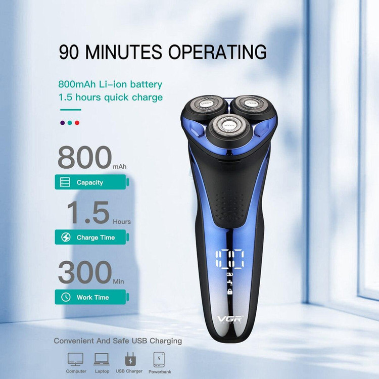 ماشین اصلاح موی صورت وی جی آر مدل V-306 با تیغه استیل ضد زنگ🔥 پک اصلی ارسال با پست پیشتاز 📦و تحویل فوری یک روزه به پست📥 ، همراه بسته بندی ضد ضربه 📦، محصول کاملآ پلمپ و وکیوم با جعبه سالم بدون آسیب 🎁و هفت روز ضمانت بازگشت وجه درصورت عدم رضایت 🔃✅