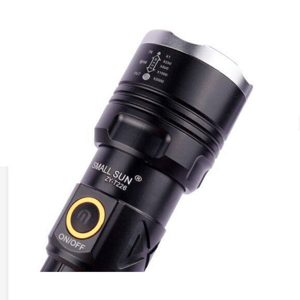 چراغ قوه دستی اسمال سان مدل ZY-T226 🔥 پک اصلی ارسال با پست پیشتاز 📦و تحویل فوری یک روزه به پست📥 ، همراه بسته بندی ضد ضربه 📦، محصول کاملآ پلمپ و وکیوم با جعبه سالم بدون آسیب 🎁و هفت روز ضمانت بازگشت وجه درصورت عدم رضایت 🔃✅