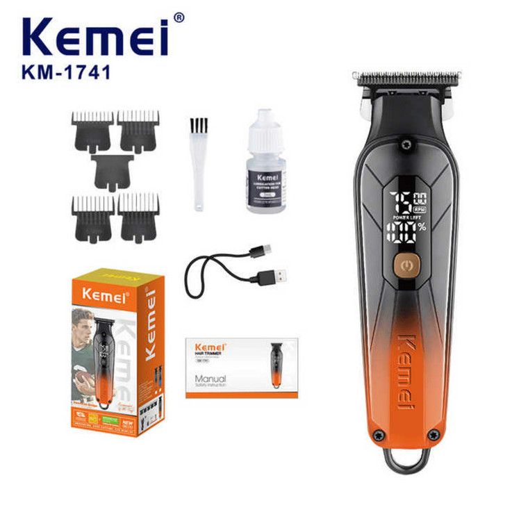 ماشین اصلاح موی سر و صورت شارژی کیمی مدل km-1741 🔥 پک اصلی ارسال با پست پیشتاز 📦و تحویل فوری یک روزه به پست📥 ، همراه بسته بندی ضد ضربه 📦، محصول کاملآ پلمپ و وکیوم با جعبه سالم بدون آسیب 🎁و هفت روز ضمانت بازگشت وجه درصورت عدم رضایت 🔃✅